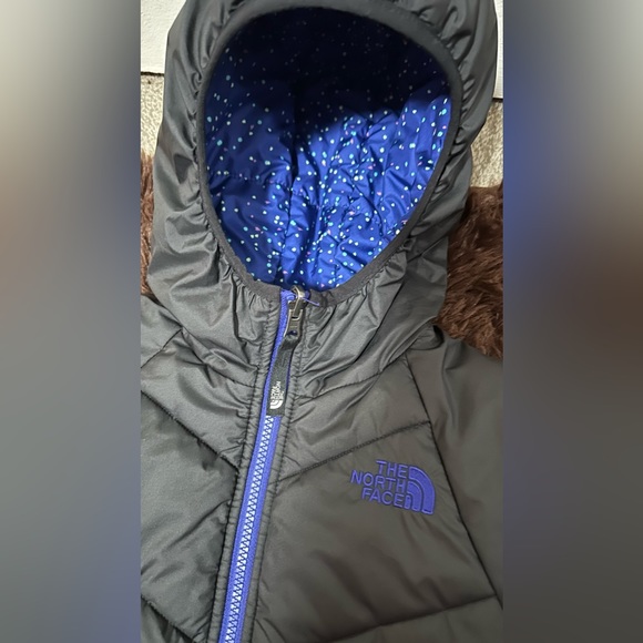The north face reversible girls jacket Sz 10/12 - Picture 10 of 14